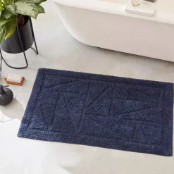 Jeu de lignes  Tapis de bain tufté