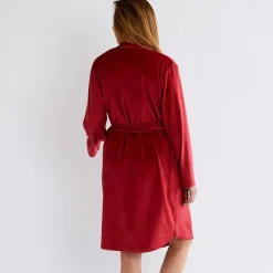 Joli fil rouge Robe de chambre