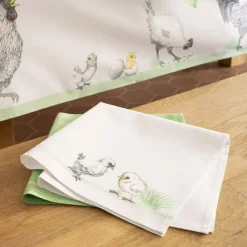 La famille cocotte  Serviette de table