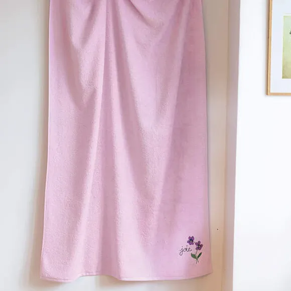 Langage des fleurs Maxi drap de bain