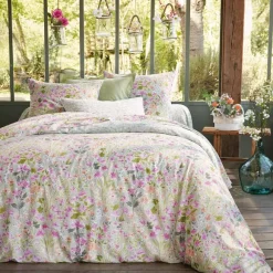 Le bonheur dans les fleurs  Taie d'oreiller
