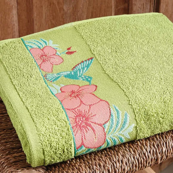 Le chant du colibri Drap de bain