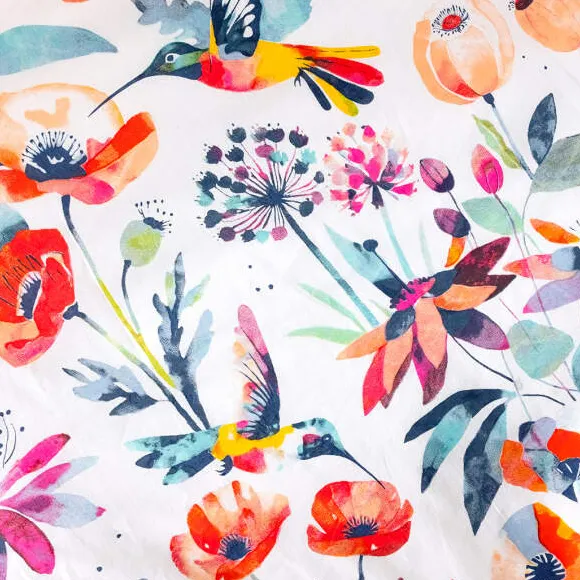 Le jardin du colibriLinge de lit