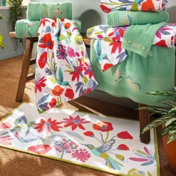 Le jardin du colibri Maxi drap de bain