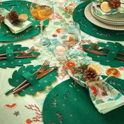 Les jardins de Sartène  4 dessous d'assiettes