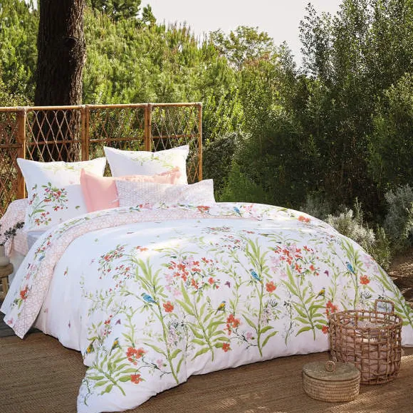 Les oiseaux s'invitent au jardin Drap-housse
