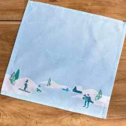 Les patineurs  Serviettes de table