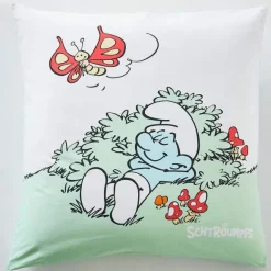 Les schtroumpfs  Parure de lit enfant