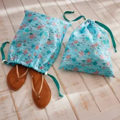 Les trésors de Bora-Bora  2 pochons à chaussures