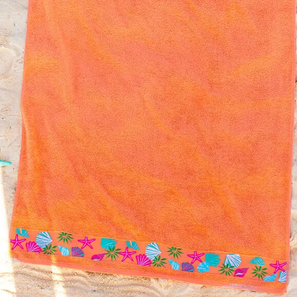 L'île aux tortues Maxi drap de bain