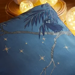 Lune scintillante  Housse de couette