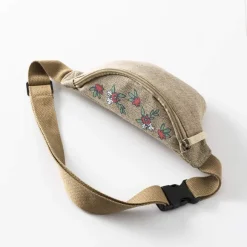 Marche aux fleurs  Sac banane