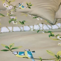 Mésanges et pommiers  Housse de couette