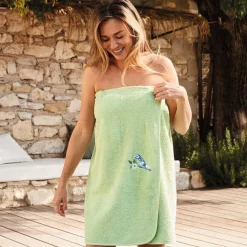 Mésanges et pommiersLinge de bain