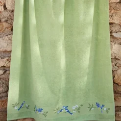 Mésanges et pommiers  Maxi drap de bain