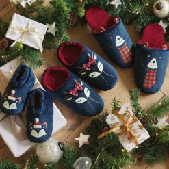 Noël en Laponie  Chaussons enfant