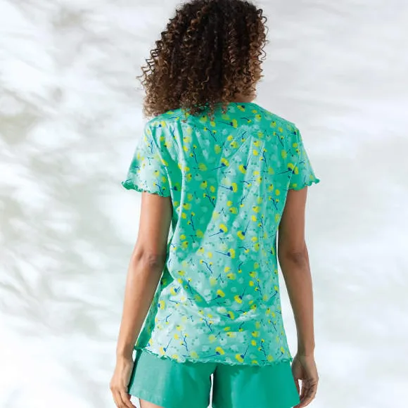 Nuance végétale Pyjama short