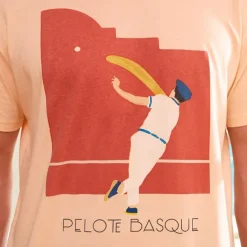 Pelote basque  Pyjama short écru