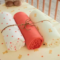 Petit ours  3 draps-housses