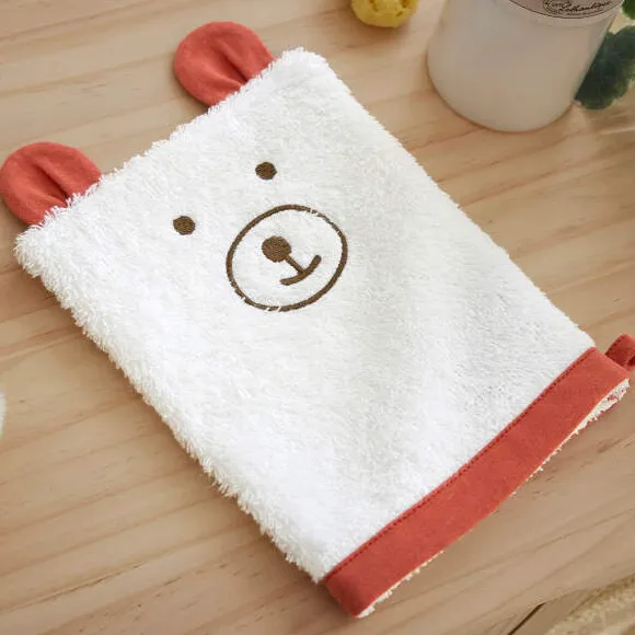 Petit ours Sortie de bain et gant