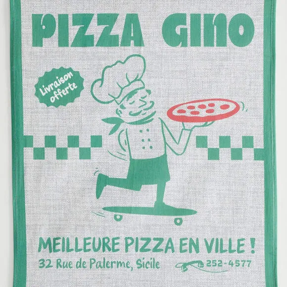 Pizza gino 3 torchons