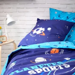 Planètes sports  Housse de couette