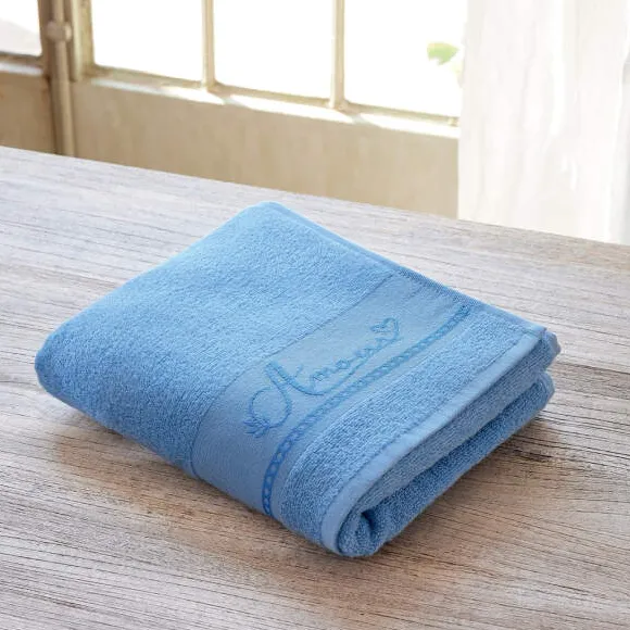 Poème floral Serviette de bain