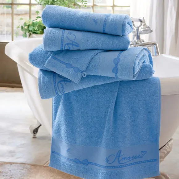 Poème floral Serviette de bain