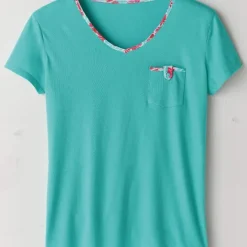 Poésie créole  T-shirt turquoise