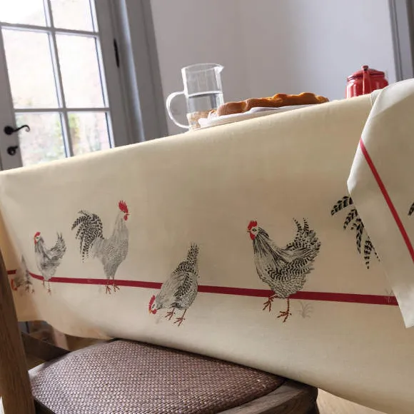 Poulettes en goguette Nappe