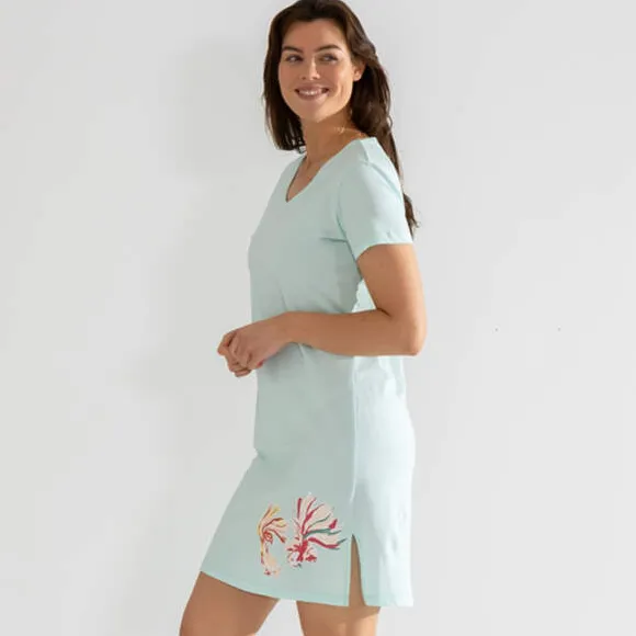 Récif arc-en-ciel Maxi t-shirt vert