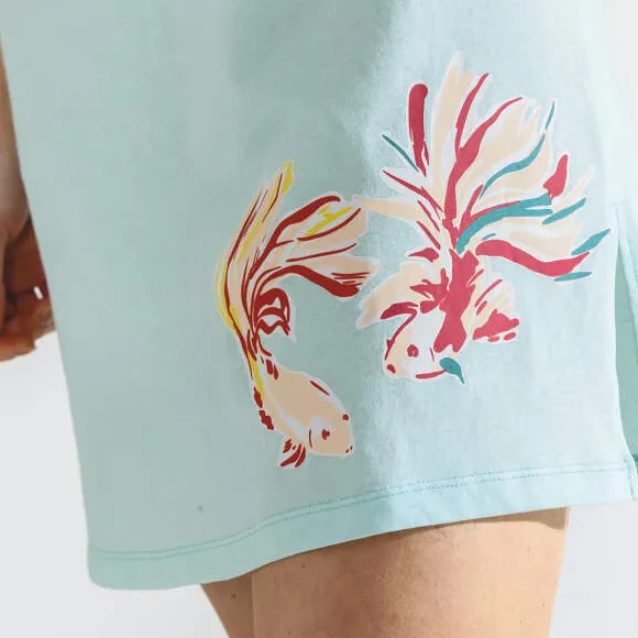 Récif arc-en-ciel Maxi t-shirt vert