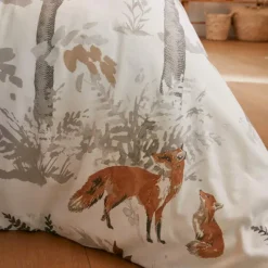 Rencontre en forêt  Housse de couette
