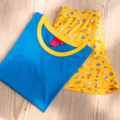 Rendez-vous à la piscine  Pyjama short imprimé
