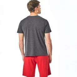 Rockeur dormeur Pyjama short anthracite