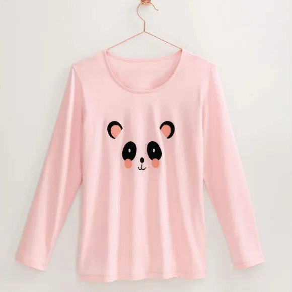 Rose bambou T-shirt rose