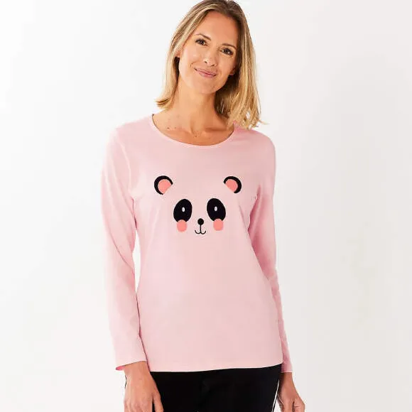 Rose bambou T-shirt rose