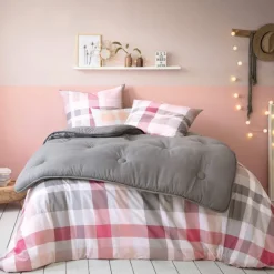 Rose blush Housse de couette