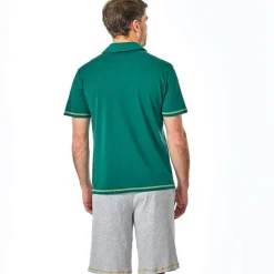 Rugby en folie Pyjama short vert foncé