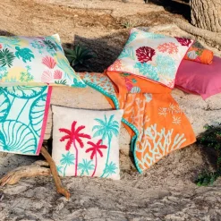 Rêve de corail  Housse De Coussin