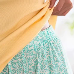 Rêves ensoleillés  Pantalon 7/8ème menthe