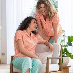 Rêves ensoleillés  Pantalon 7/8ème menthe
