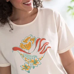 Rêves ensoleillés T-shirt écru