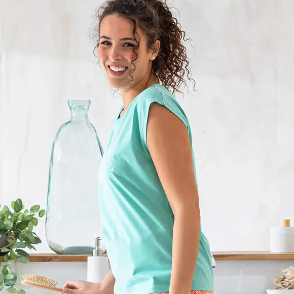 Rêves ensoleillés T-shirt menthe
