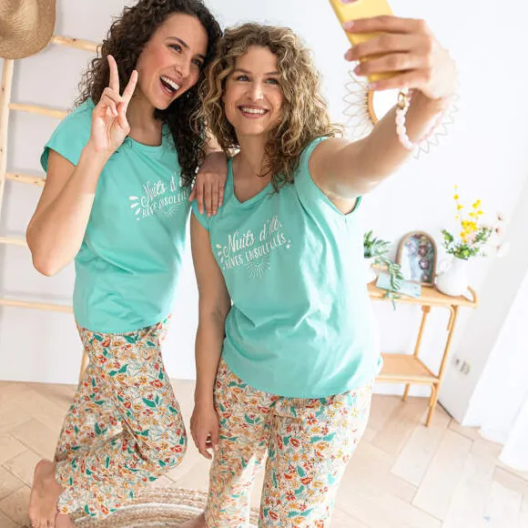 Rêves ensoleillés T-shirt menthe