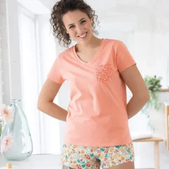 Rêves ensoleillés T-shirt rose