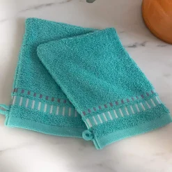 Sable et océans  2 gants de toilette