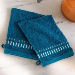 Sable et océans 2 gants de toilette