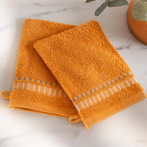 Sable et océans 2 gants de toilette