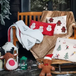 Sapin enneigé  Plaid